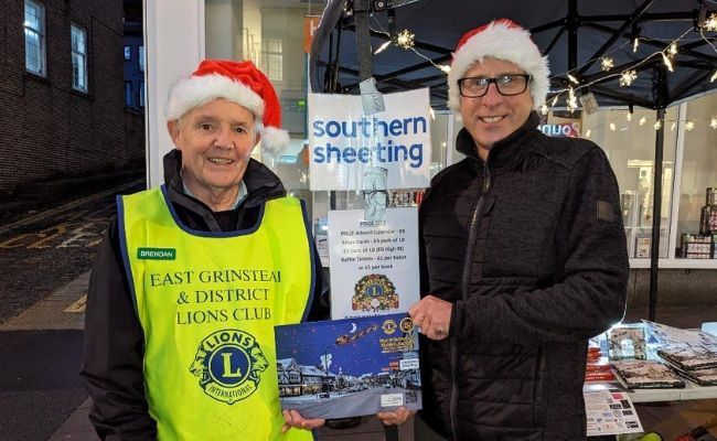 East Grinstead Lions Christmas Calendar Support