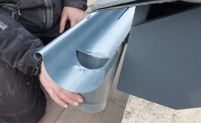 RoofArt galvanised guttering