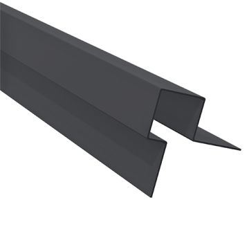 Asymmetric External Corner Slate Grey