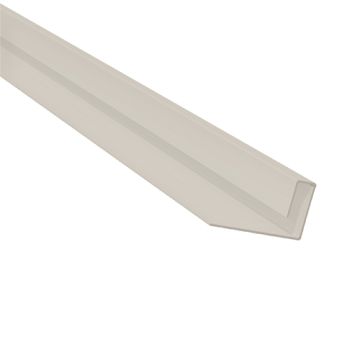 PPC Cedral Lap End Profile Cream White