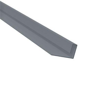 PPC Cedral Lap End Profile Dark Grey