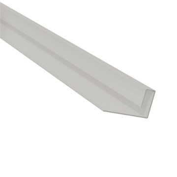 PPC Cedral Lap End Profile Silver Grey