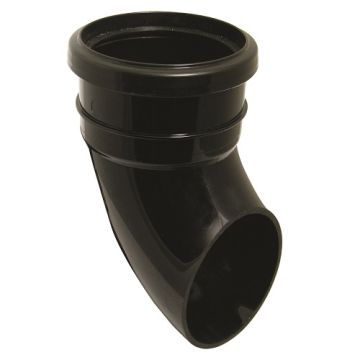 110mm Black Downpipe Shoe