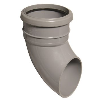 110mm Grey Downpipe Shoe