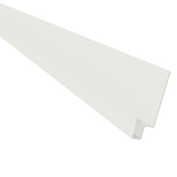 Aluminium White Cedral Click Lintel Profile