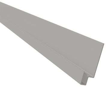 Aluminium Grey Cedral Click Lintel Profile