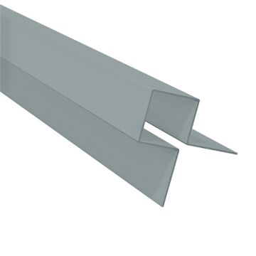 Aluminium Symmetric External Corner Blue Grey