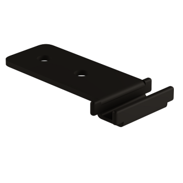 Black Fencing L Link Post Bracket