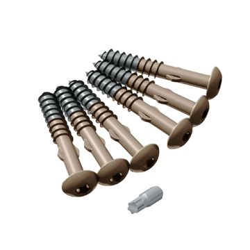 Steel Fibre Atlas Brown Screw