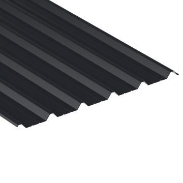 Anthracite Grey Polyester coated box profile