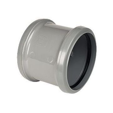 110mm Downpipe Connector Grey
