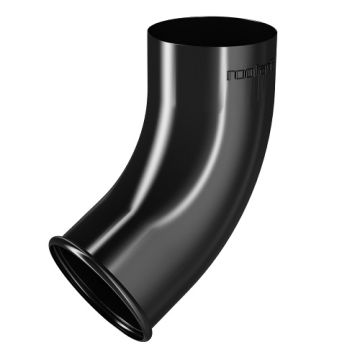 Steel Pipe Shoe Black 9005