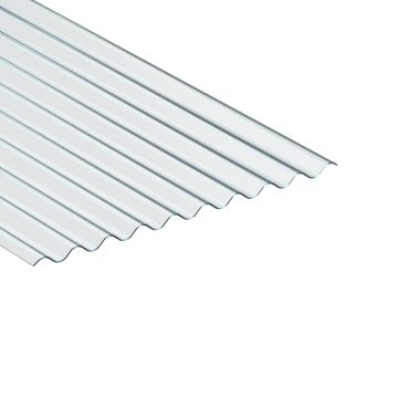 3.050m (10ft) long Iron Profile PVC Rooflight 8/3" Profile