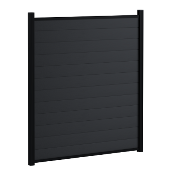 Bison Composite Fence Kit 1900mm - Cinder