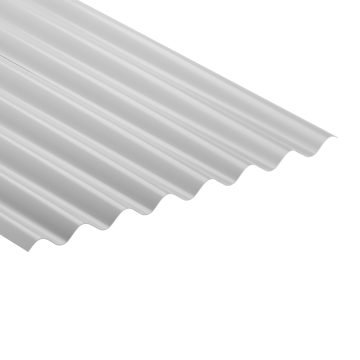 2.440m (8ft) long Profile 3 (Asbestos Profile) GRP DR Opaque Grey