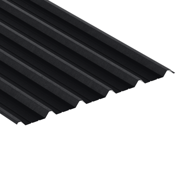 1000/32B Box Profile, Black, 0.7mm Thickness, Plastic Coated Steel Sheet