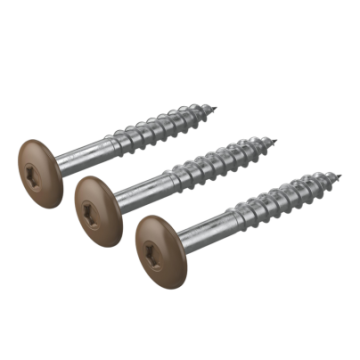 Hardie® Panel Colour Head Screw for Timber - Chestnut Brown