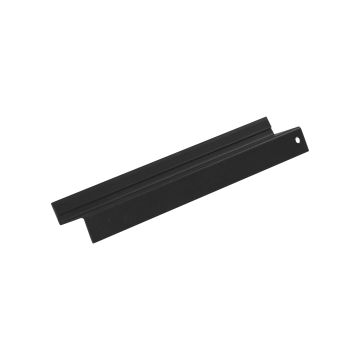 Bison Composite Batten Cladding Steel Drip Trim - Black