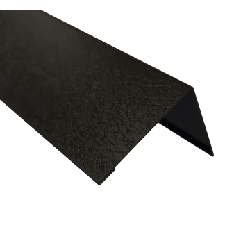Bison Composite Batten Cladding - Metal External Corner Black