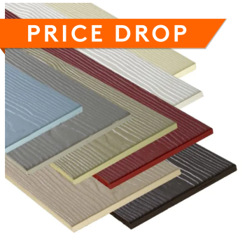 Classic Woodgrain Cedral Weatherboard Multiple Colours