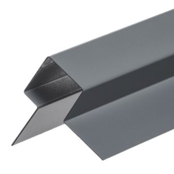 Asymmetric External Corner / Window Reveal for Cedral Lap - C74 Basalt Grey