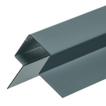 Asymmetric External Corner / Window Reveal for Cedral Lap - C75 Metal Green