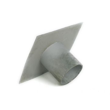 Galvanised Outlet 100mm 